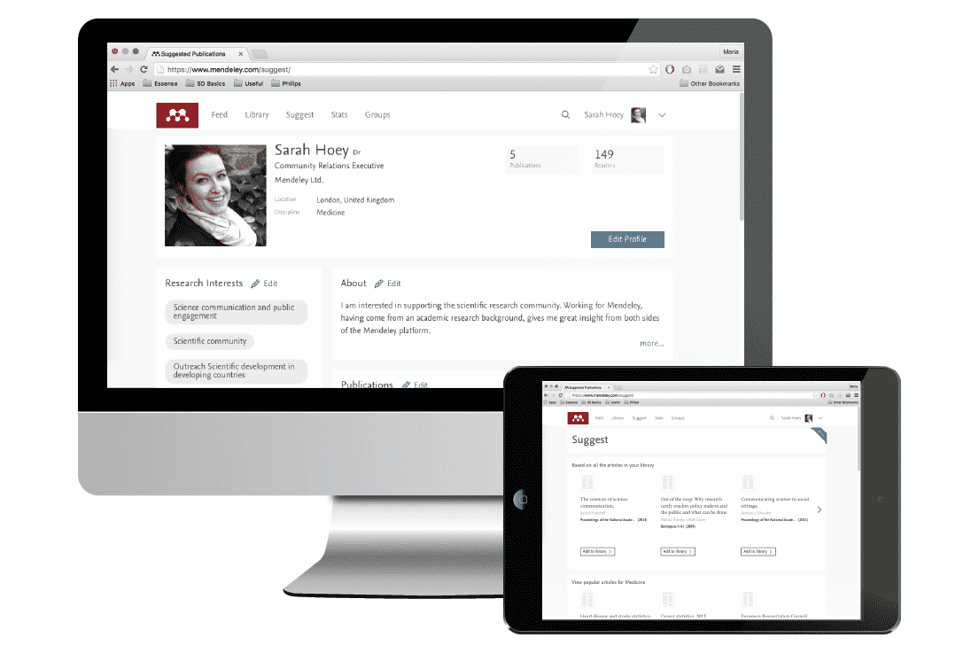ELSEVIER Digital tools for scientific researchers Maria Hock